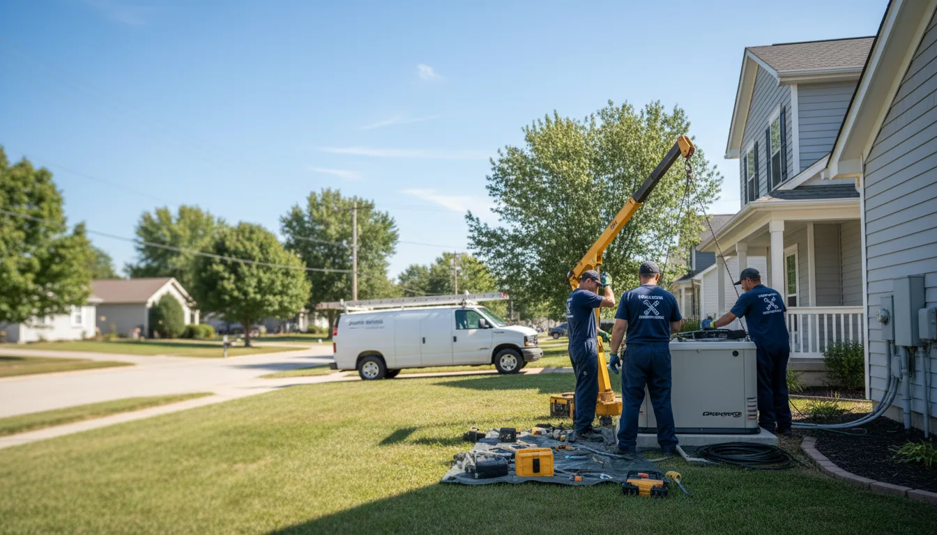 Generator Installation in Prescott, KS near me